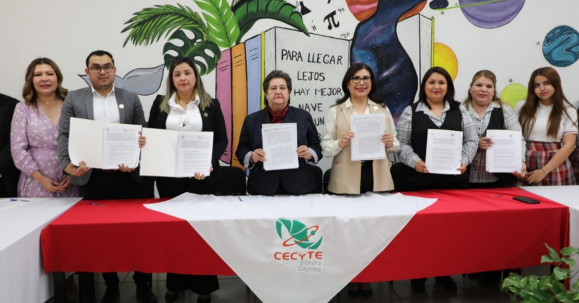 Impulsa Gobierno de Sonora formación de profesionistas con habilidades y experiencia para enfrentar los retos del mercado laboral: Cecyte