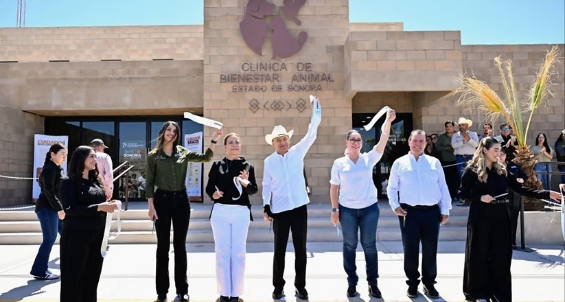 Cumple Gobernador Durazo compromiso de llevar bienestar a las familias con primera Clínica Pública de Bienestar Animal en Sonora