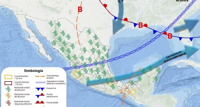 Sonora presenta cielos mayormente despejados sin probabilidad de lluvia