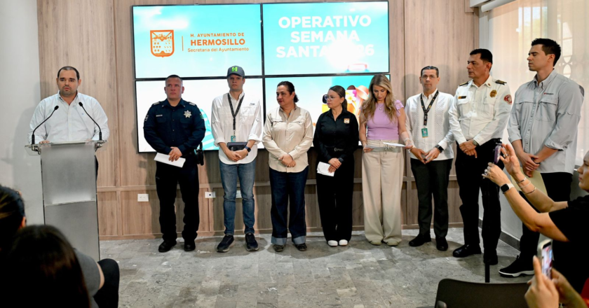 Anuncia Gobierno de Hermosillo operativo coordinado para una Semana Santa 2026 segura, limpia y ordenada