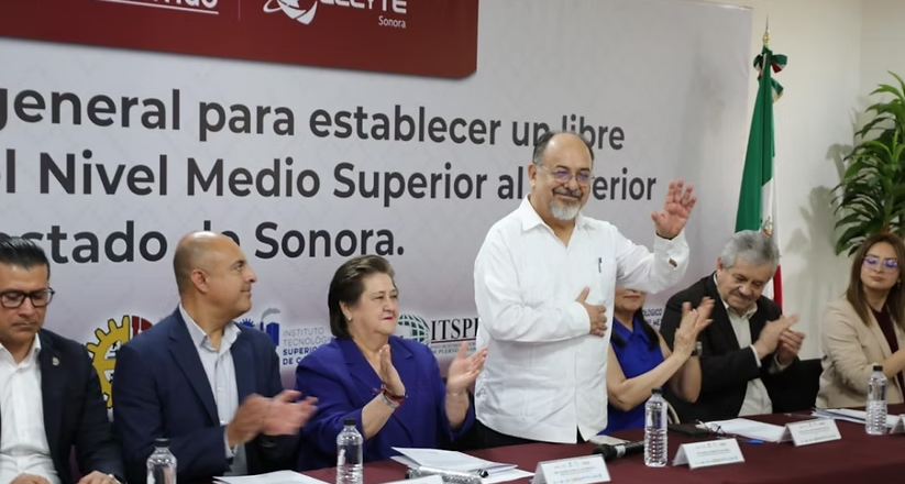 Favorece Gobierno de Sonora libre tránsito del alumnado de Cecyte para que continúe sus estudios en nivel superior