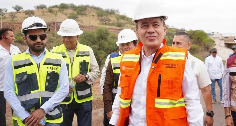 Gobernador Durazo invierte 770 millones en obras hidráulicas para la frontera