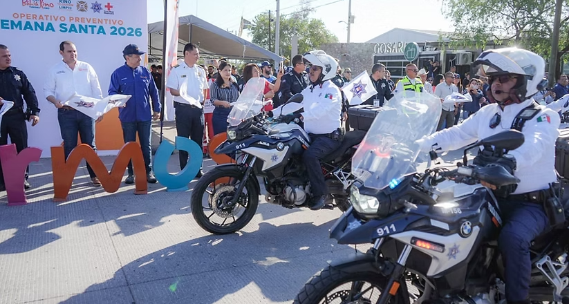Arranca Toño Astiazarán operativo preventivo y de vigilancia de Semana Santa con más de 550 servidores públicos