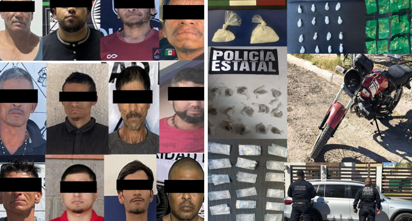 Fuerza operativa de la Policía Estatal incauta más de 750 envoltorios con narcótico