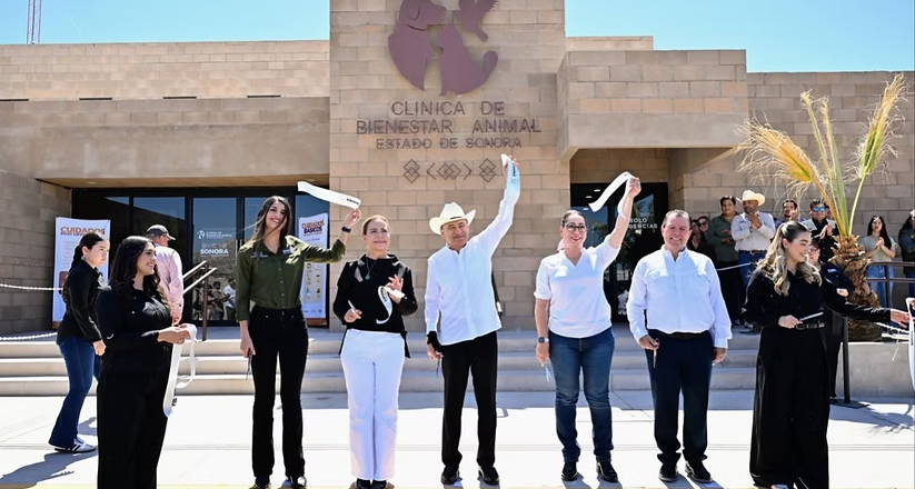 Inaugura Gobernador Durazo primera Clínica de Bienestar Animal gratuita en Sonora