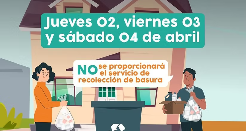 Anuncia Ayuntamiento de Hermosillo suspensión de servicio de recolección en Semana Santa