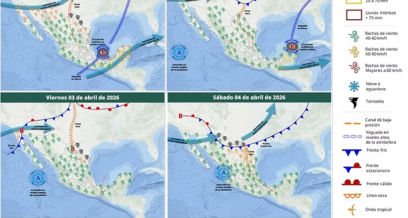 Pronostica CEPC rachas de viento fuerte en Sonora