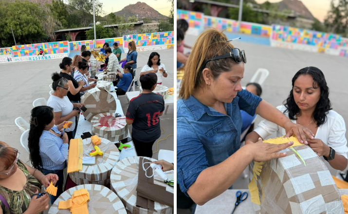 Inicia Ayuntamiento de Guaymas con el Curso de elaboración de piñatas