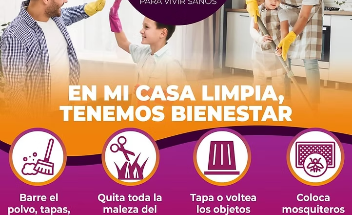 Salud Sonora llama a mantener hogares limpios para prevenir dengue y rickettsia