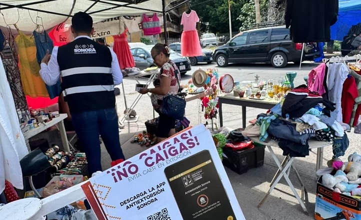 Difunde Secretaría de Seguridad en Guaymas y Empalme función de aplicaciones móviles para prevenir delitos