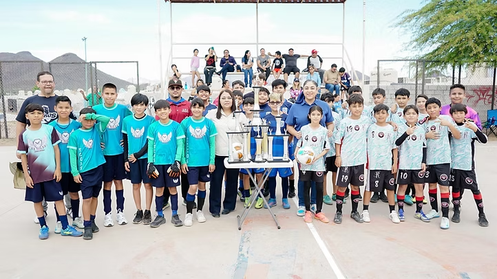 Realiza Ayuntamiento de Guaymas primera fase eliminatoria del Torneo de fútbol infantil 5 x 5