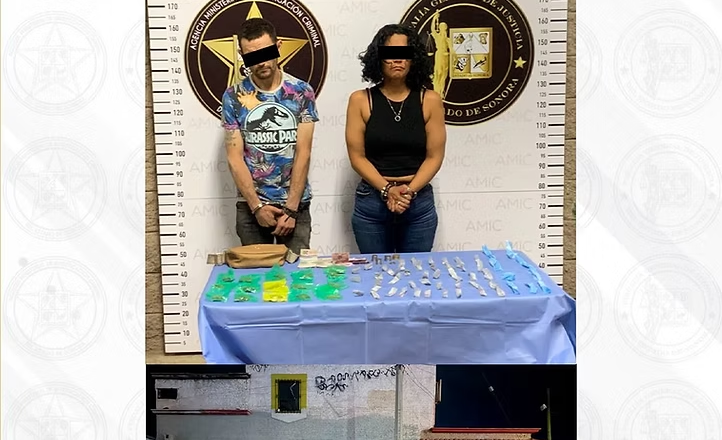 Asegura operativo conjunto inmueble con droga y detiene a dos personas en Hermosillo: FGJES
