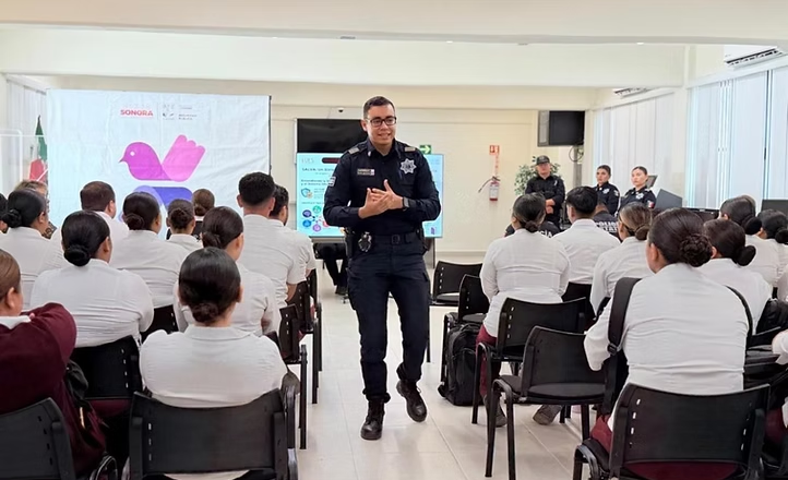 SSPC Sonora ayuda a estudiantes de UES Benito Juárez a identificar y prevenir delitos