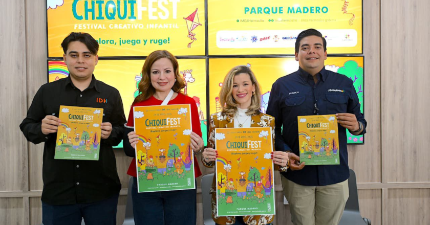 Presenta Gobierno de Hermosillo quinta edición del ChiquiFest en Parque Madero