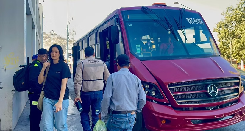 Gobierno de Sonora supervisa el encendido de aire acondicionado en el transporte urbano de distintos municipios