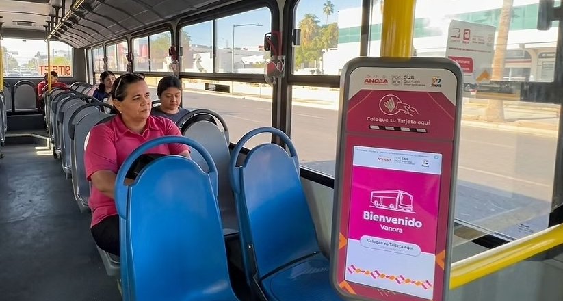 Gobierno de Sonora avanza en implementación de solo pago electrónico en transporte urbano de Hermosillo