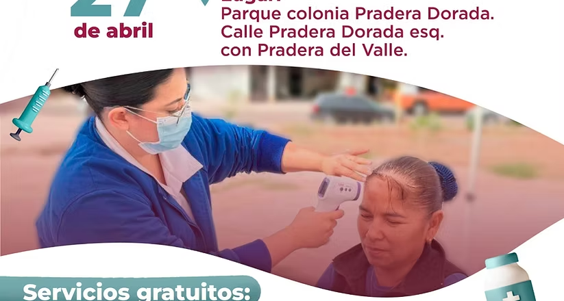 Vecinos de Pradera Dorada recibirán el programa “Salud a tu puerta”