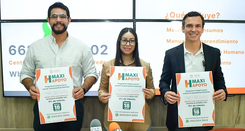 Convoca Gobierno de Hermosillo a la décima edición de MaxiApoyo