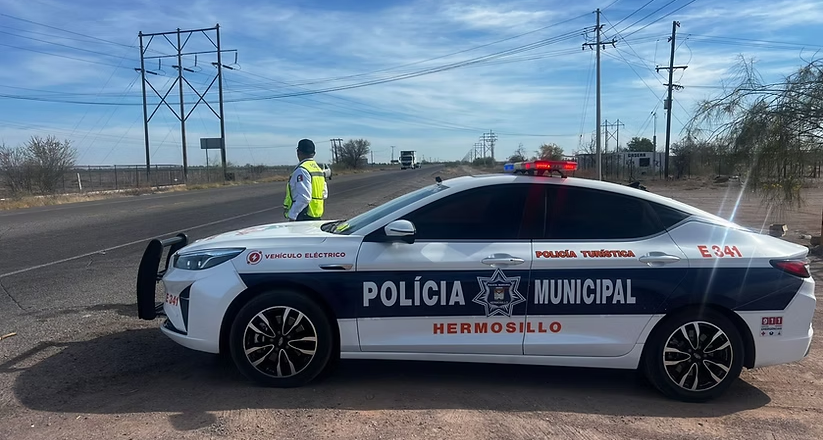 Vigila Policía de Hermosillo por aire y tierra carreteras y puntos turísticos