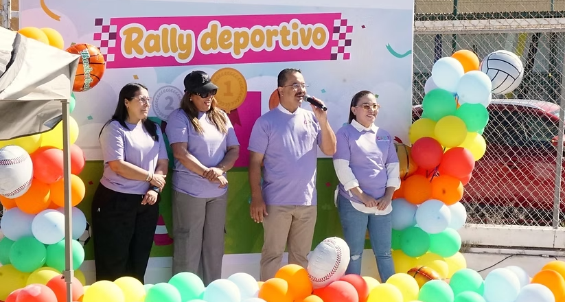 Realizan Rally Deportivo de CADI en un ambiente de convivencia familiar