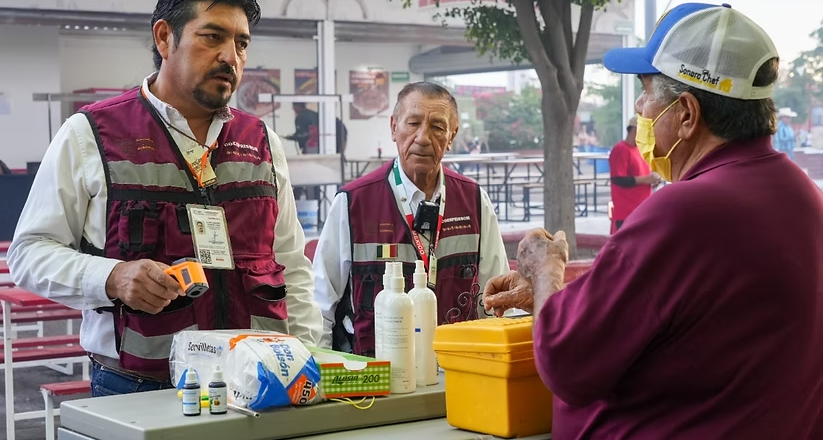 Refuerza Coesprisson acciones de prevención sanitaria durante la Expogan en Hermosillo