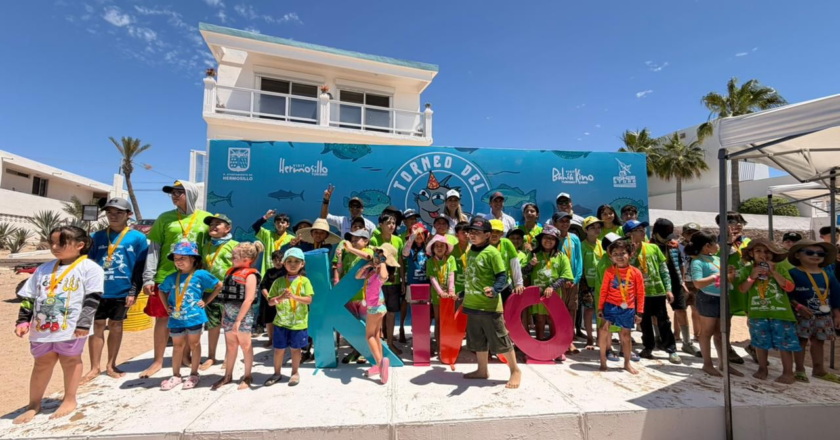 Celebran familias a lo grande tercera edición 2026 de “El Pescadorcito” en Bahía de Kino