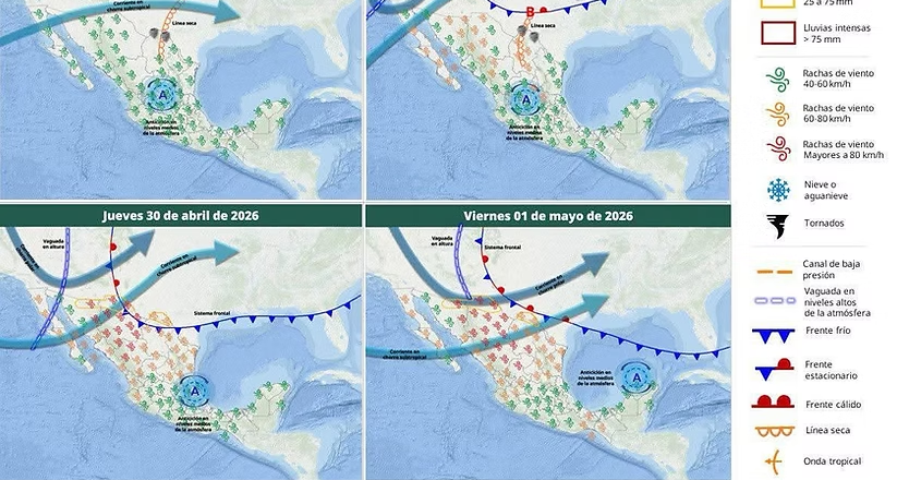 Se prevé ambiente cálido a caluroso durante esta semana en Sonora