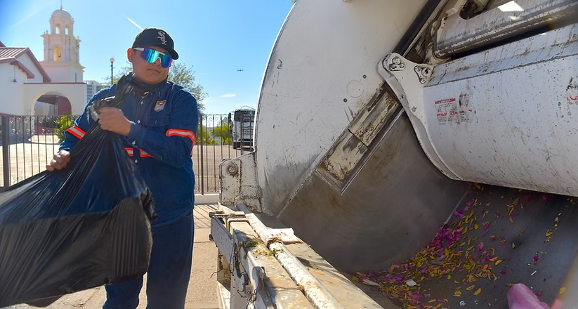 Brindará Ayuntamiento de Hermosillo servicio normal de recolección de basura el viernes 1 y martes 5 de mayo