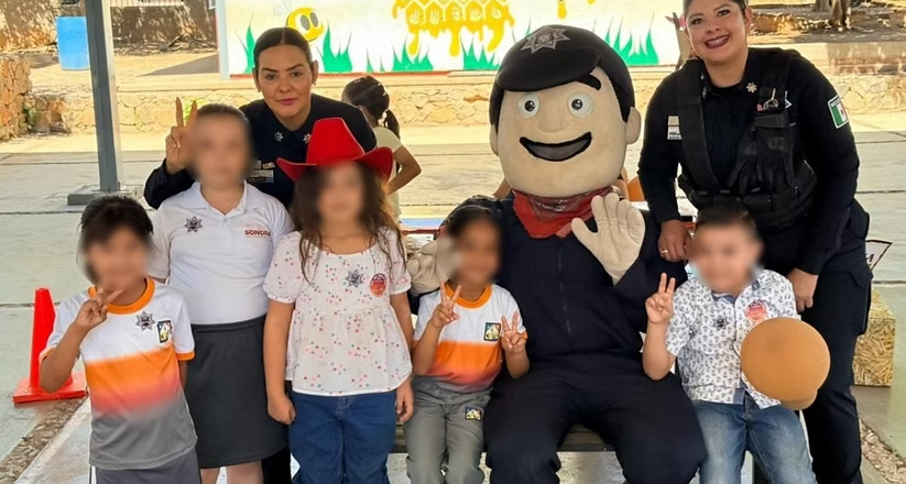 Promueve SALVA PESP cultura de paz en la niñez con personajes de Señor y Señora Justicia