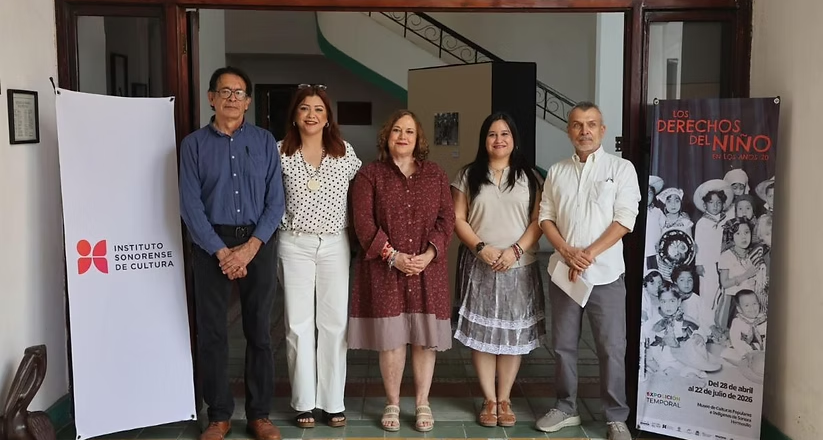 Gobierno de Sonora inaugura exposición fotográfica sobre los derechos de los niños en los años 20