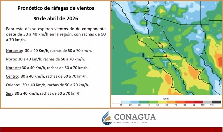 Informa CEPC probabilidad de lluvias en Sonora