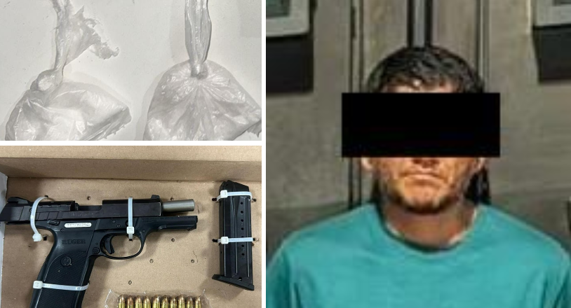 Estrategia de combate al delito de la Policía Estatal incauta arma de fuego en Hermosillo