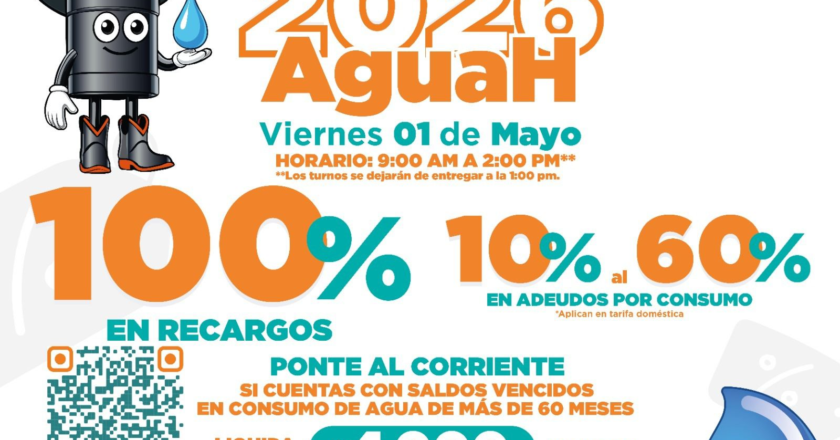 Residentes del Cortijo podrán aprovechar la jornada de descuentos Agua de Hermosillo
