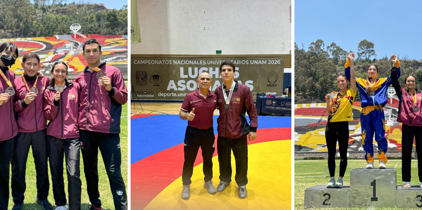Un oro y tres bronces para la UES en el Campeonato Nacional Anuies 2026