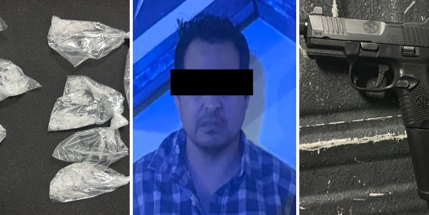 Operativo de Policía Estatal en Hermosillo logra detención de personas por posesión de arma de fuego y narcótico