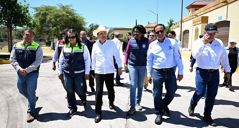 Gobernador Durazo arranca programa de saneamiento de agua en Nogales para garantizar abasto a la población
