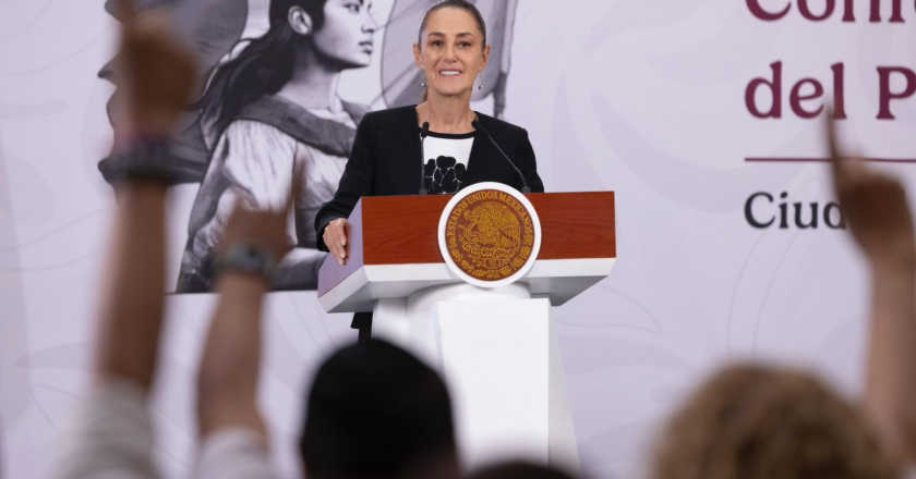 LA BUENA RELACIÓN ENTRE MÉXICO Y ESTADOS UNIDOS SE BASA EN LA APORTACIÓN DE LAS Y LOS MEXICANOS QUE VIVEN EN EU A LA ECONOMÍA DE AMBAS NACIONES: PRESIDENTA CLAUDIA SHEINBAUM