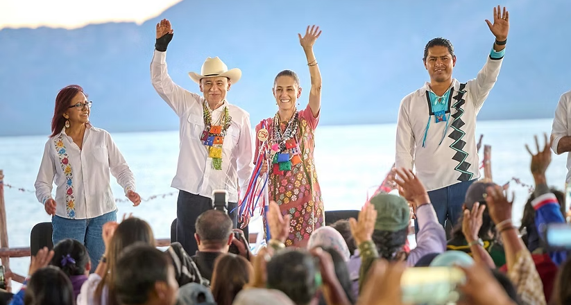 Gobernador Durazo y Presidenta Sheinbaum garantizan agua permanente por primera vez en comunidades Seris