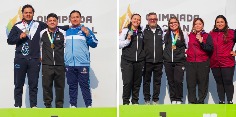 Dupla sonorense de nuevo brilla en Olimpiada Nacional de Tiro Deportivo