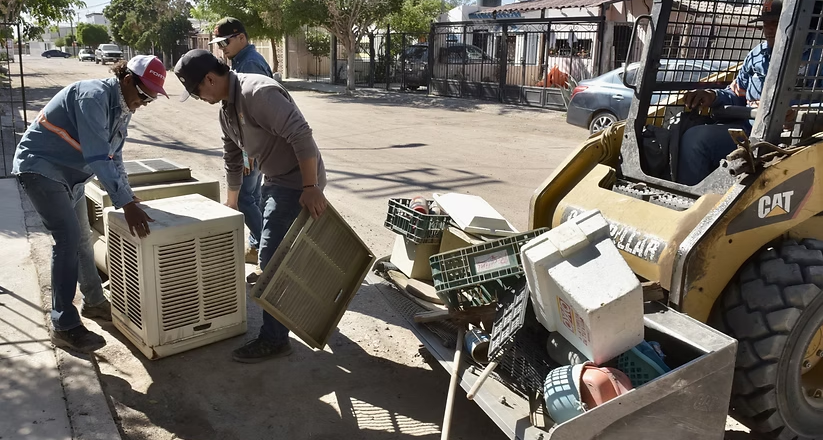 Llevará Ayuntamiento de Hermosillo jornadas de descacharre a cinco colonias más durante mayo