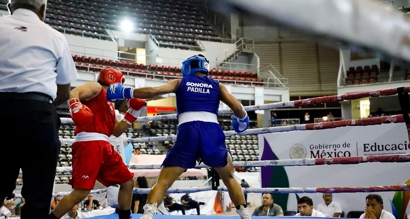 Tres pugilistas sonorenses van por oro en la Olimpiada Nacional de Boxeo