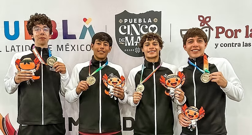 Selección Sonora de basquetbol de tercias U18 varonil logra el oro en Olimpiada Nacional 