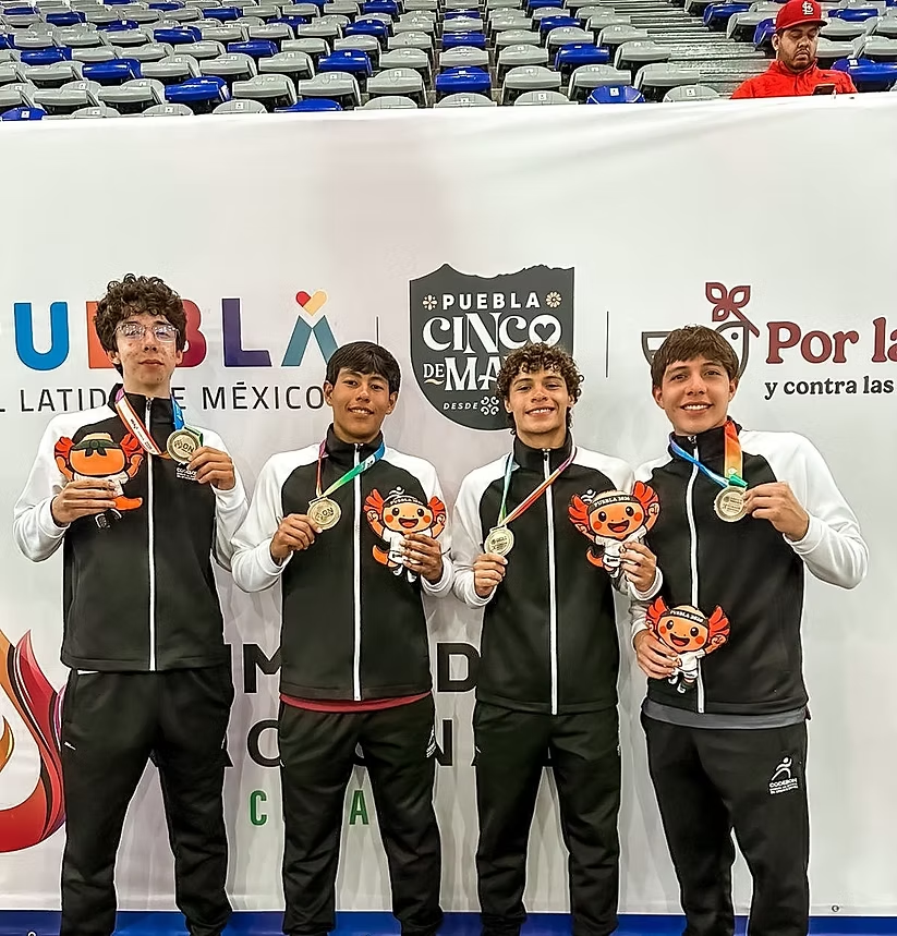Selección Sonora de basquetbol de tercias U18 varonil logra el oro en Olimpiada Nacional 