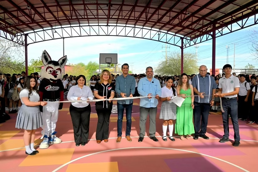 Fortalece Gobierno de Sonora infraestructura educativa en secundaria técnica No. 15
