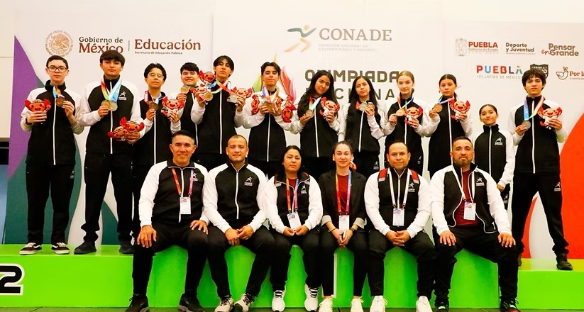 Suma karate do Sonora 9 medallas en el arranque de su Olimpiada Nacional