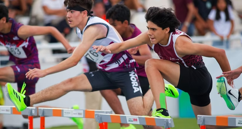 Velocista atesora, a base de rapidez, su primera presea de Olimpiada Nacional 