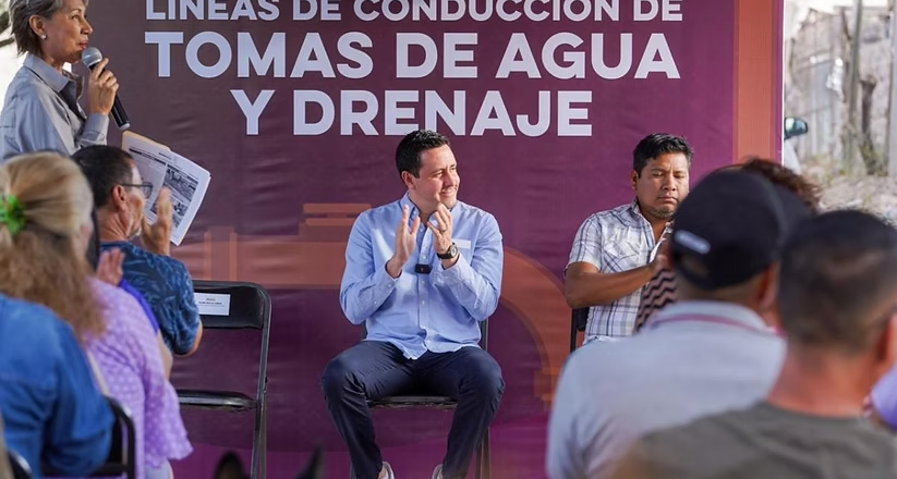 Gobierno de Sonora entrega obra de agua potable en la colonia Nuevo Altares de Hermosillo