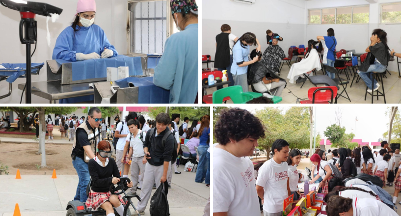 Con gran éxito realiza Gobierno de Sonora la Jornada Comunitaria #CecyteContiGo