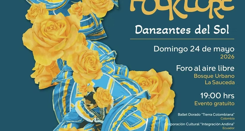 Gobierno de Sonora invita al II Festival Internacional de Folklore “Danzantes del Sol” en el Bosque Urbano La Sauceda