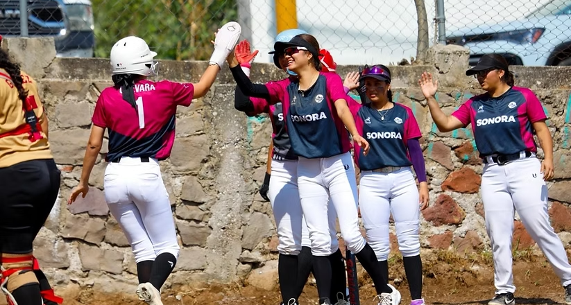 Softbol de Sonora con arranque perfecto en la Olimpiada Nacional
